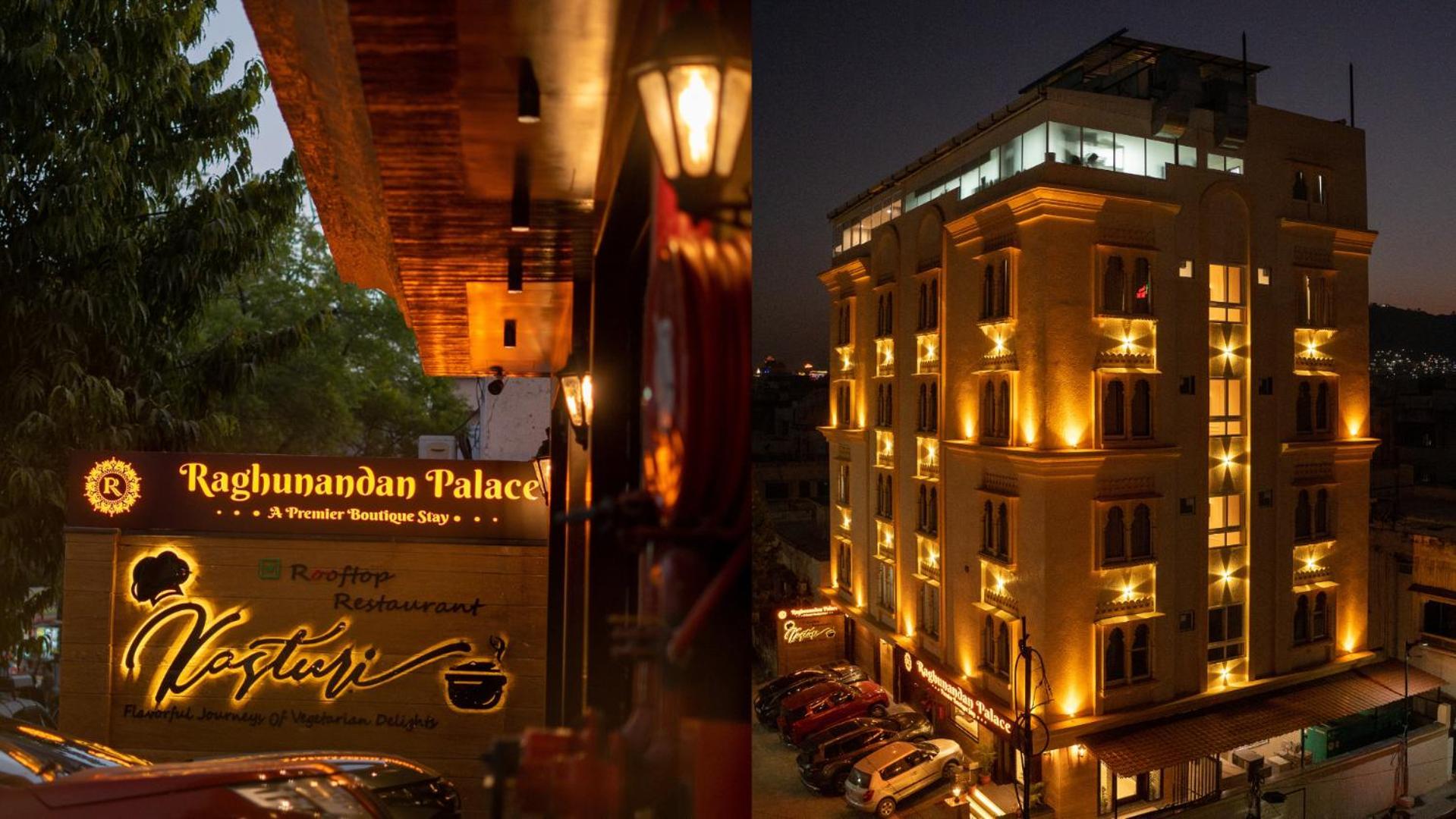 Raghunandan Palace - A Premier Boutique Stay, City Center & 500 Meters From City Railway Station Udaipur Buitenkant foto